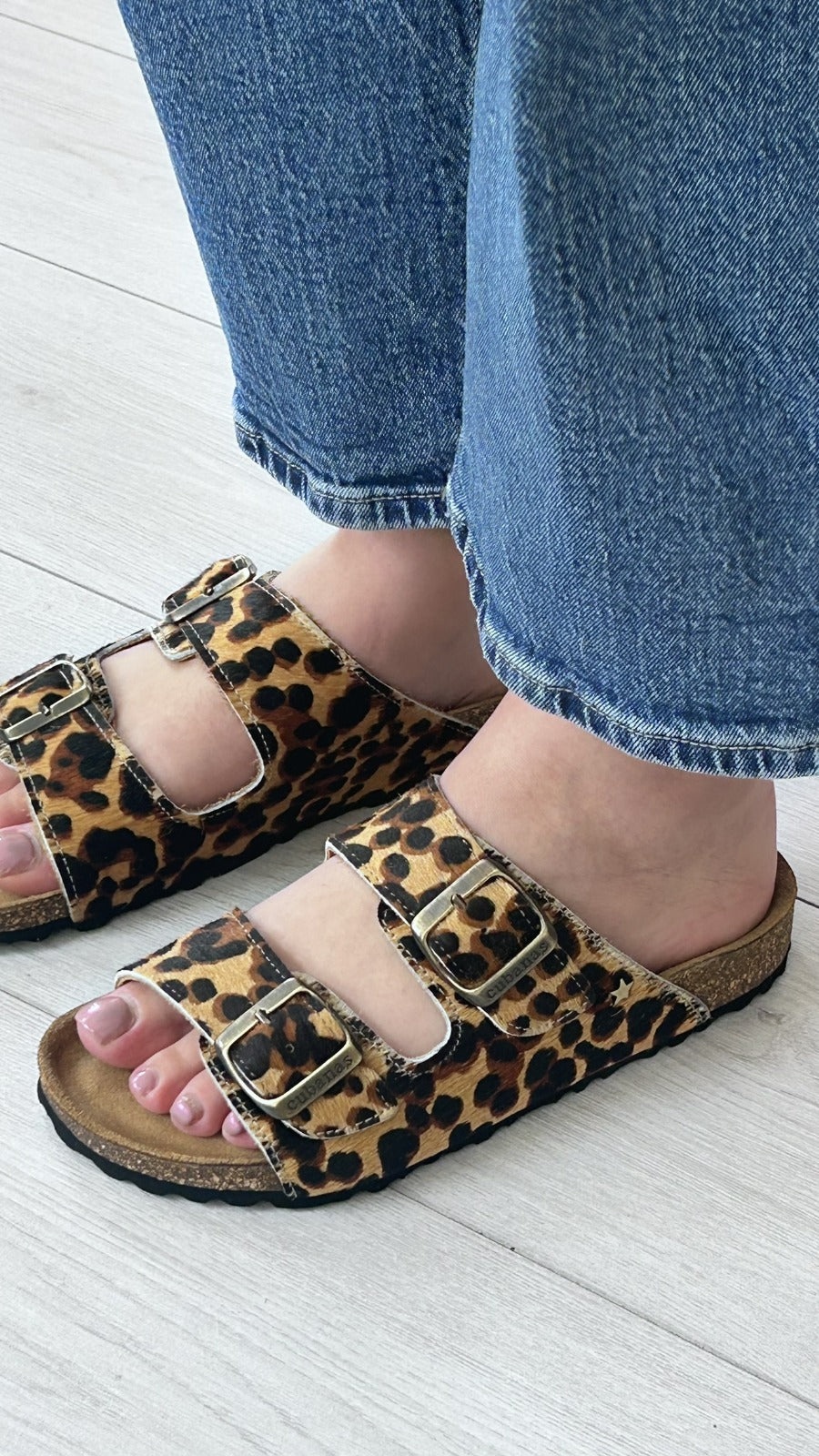 Sandália Cubanas Animal Print - Sapatices