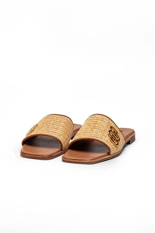 Chinelo em Ráfia Bamburi - Sapatices