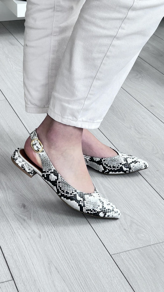 Clip Shoes " Cobra " - Elegância com um Toque Exótico - Sapatices