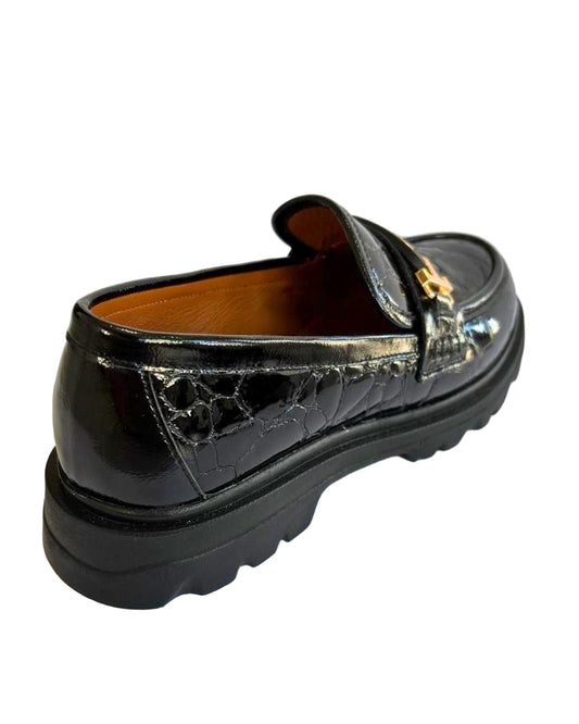 Mocassim em pele Croco - Charca