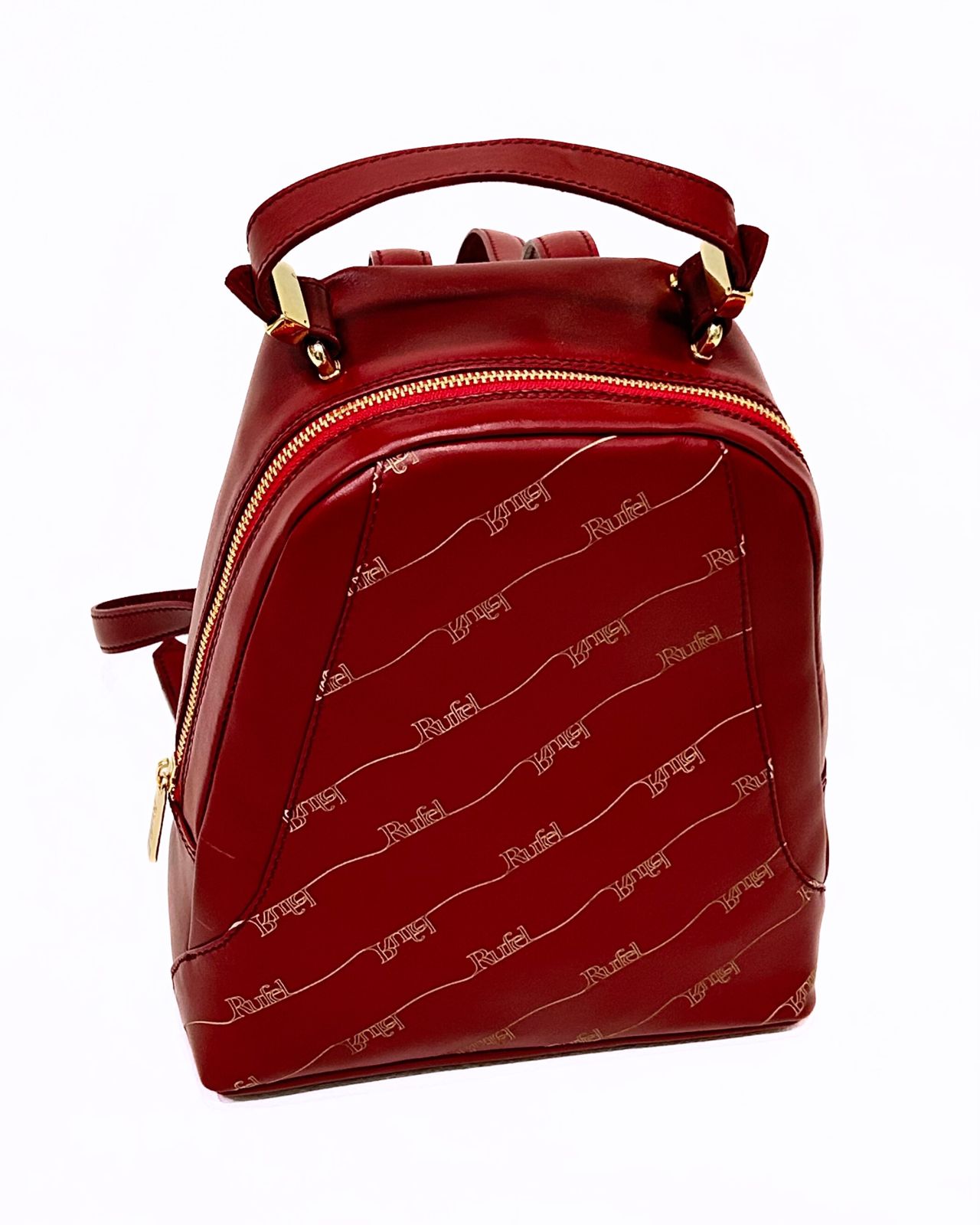 Mochila Bordeaux com Padrão - Rufel