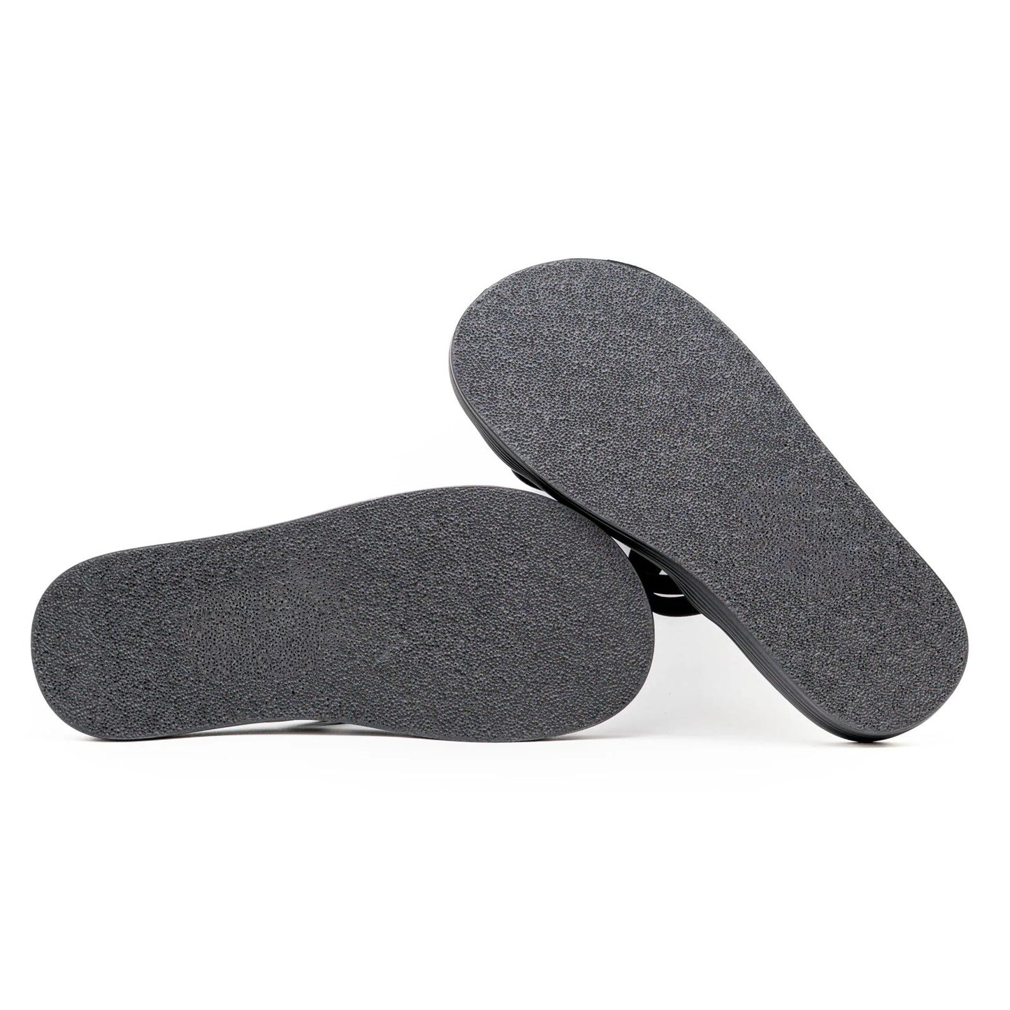 Chinelo Preto com Detalhe Floral