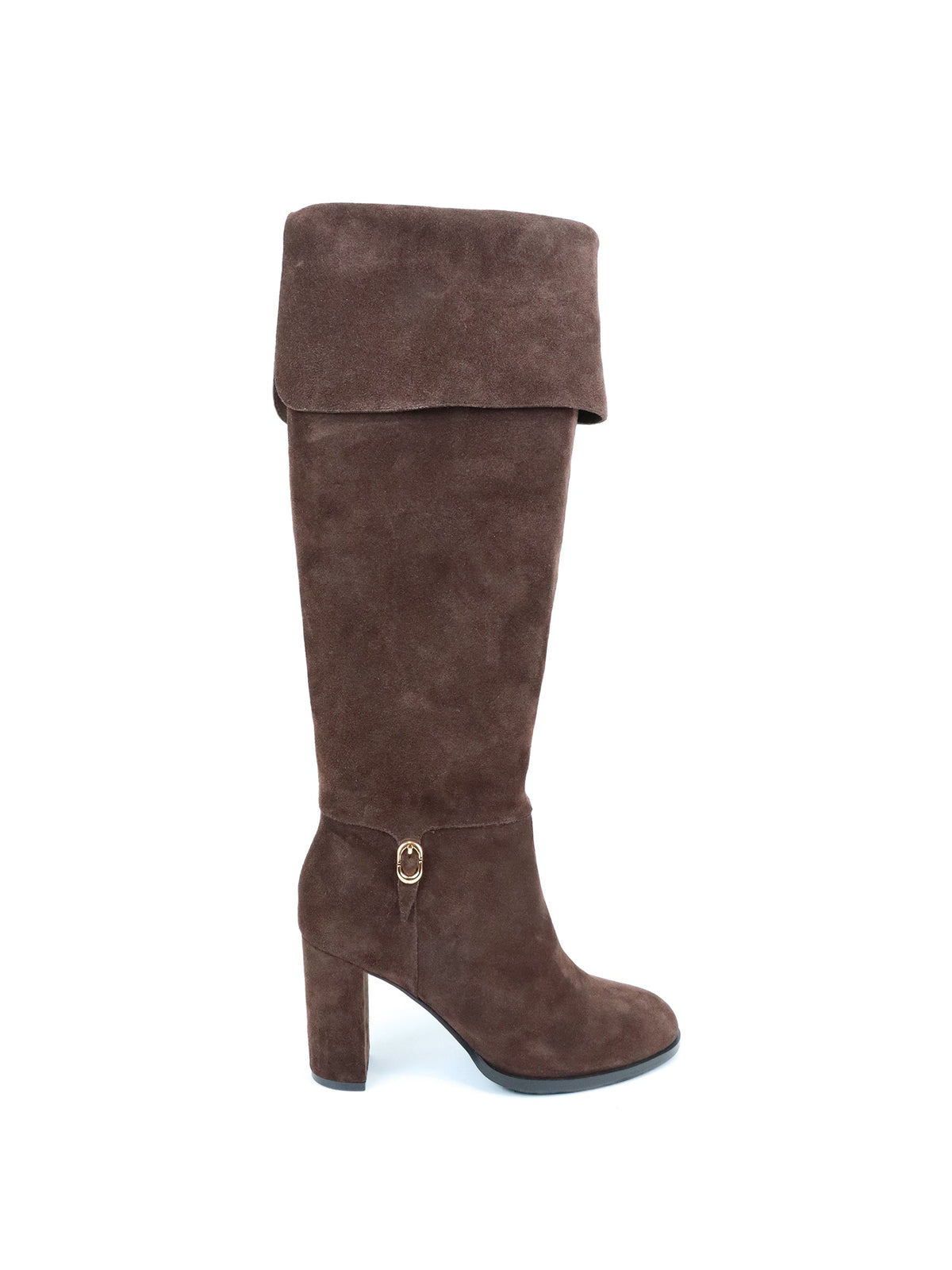 Bota Castanha Cano Alto - Gold&Rouge