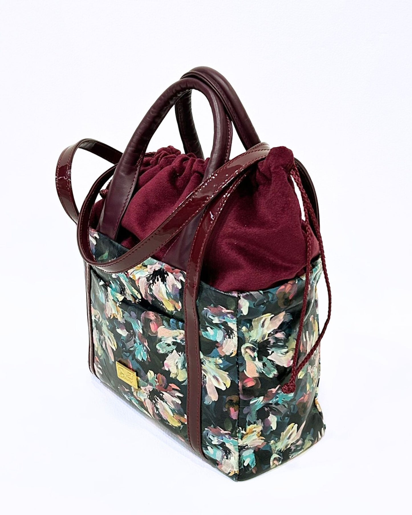 Mala Floral Bordeaux - Dona V