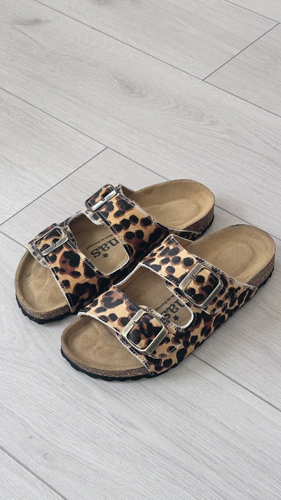 Sandália Cubanas Animal Print - Sapatices