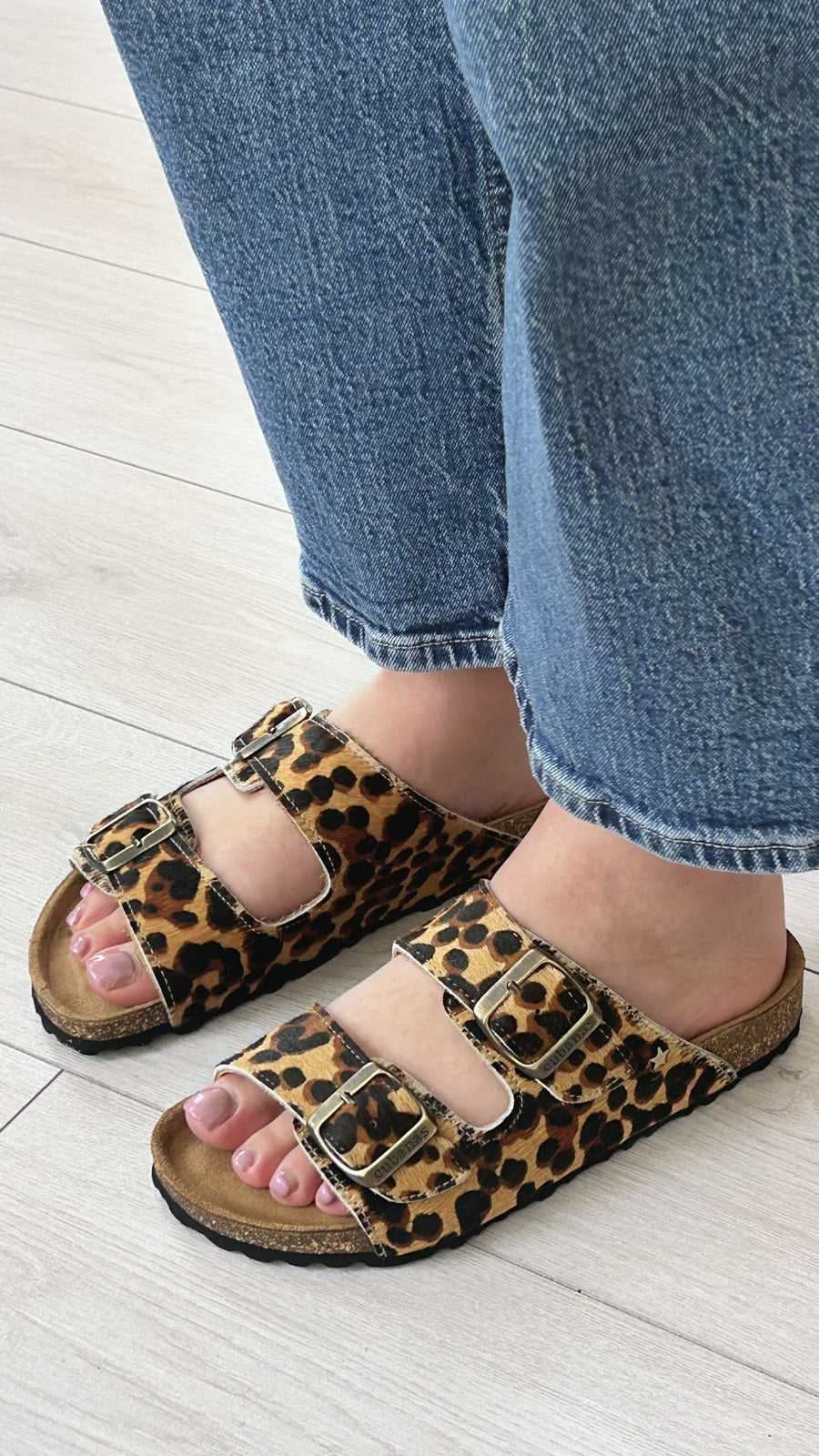 Sandália Cubanas Animal Print - Sapatices