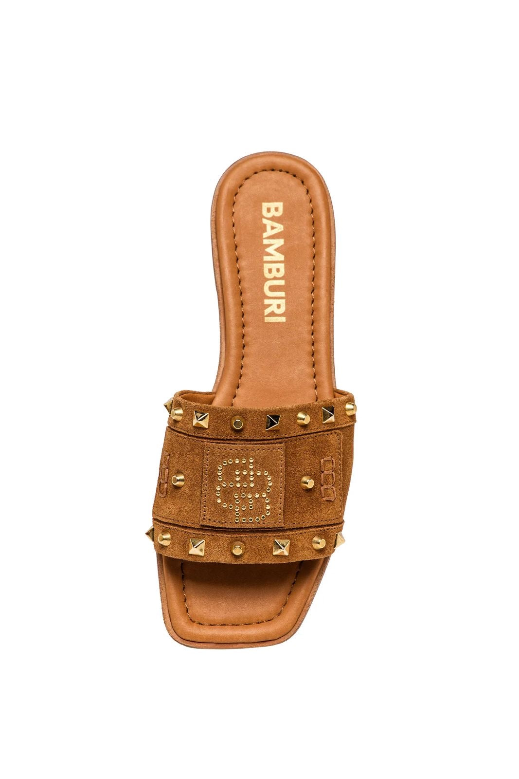 Chinelo em Camurça Camel Bamburi - Sapatices