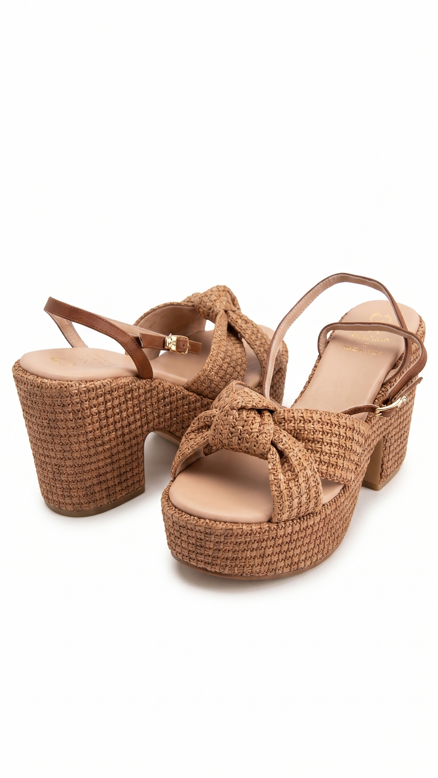 Sandália Gold&Rouge Nuty Camel - Sapatices