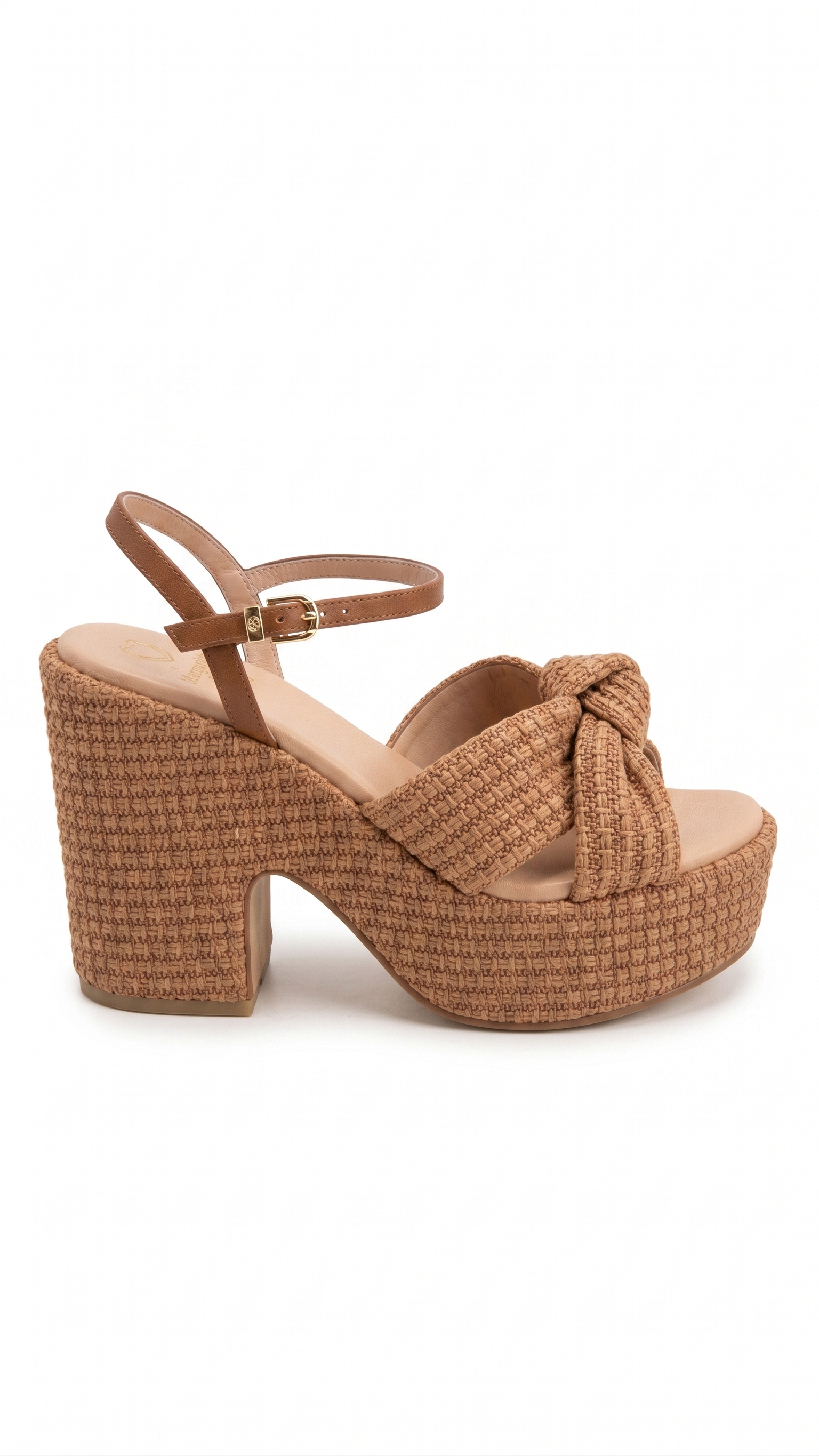 Sandália Gold&Rouge Nuty Camel - Sapatices