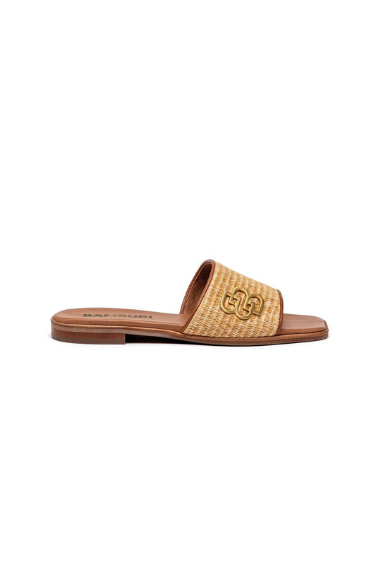 Chinelo em Ráfia Bamburi - Sapatices