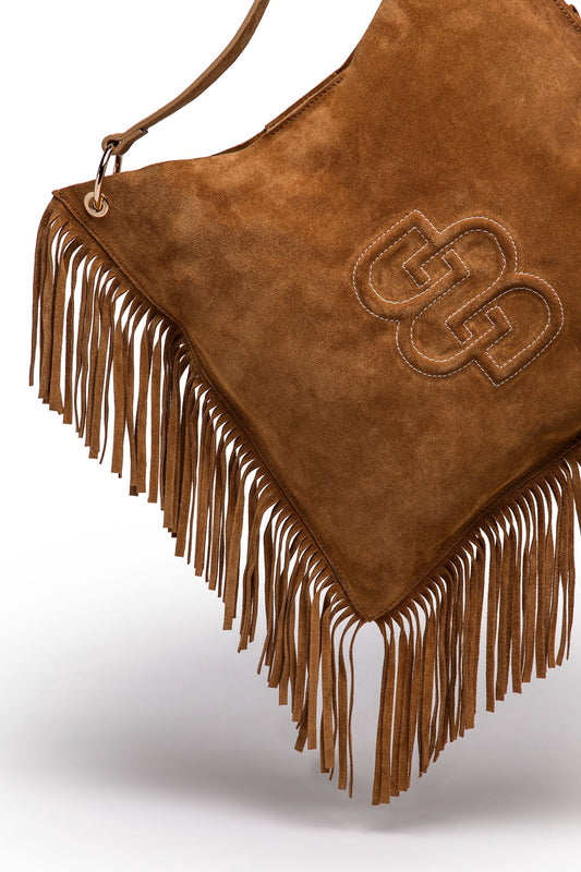 Mala de Ombro Camel Bamburi - Sapatices