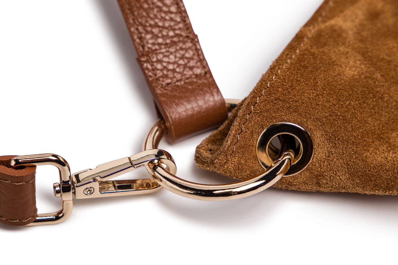 Mala de Ombro Camel Bamburi - Sapatices