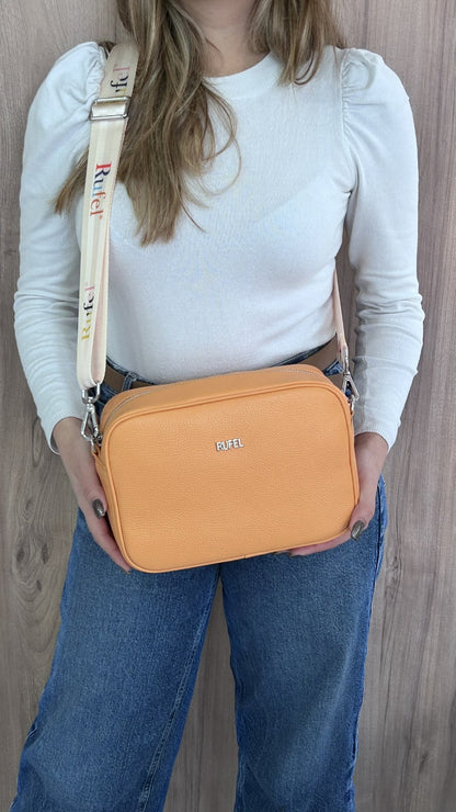 Mala Tiracolo Rufel Laranja Pastel - Sapatices
