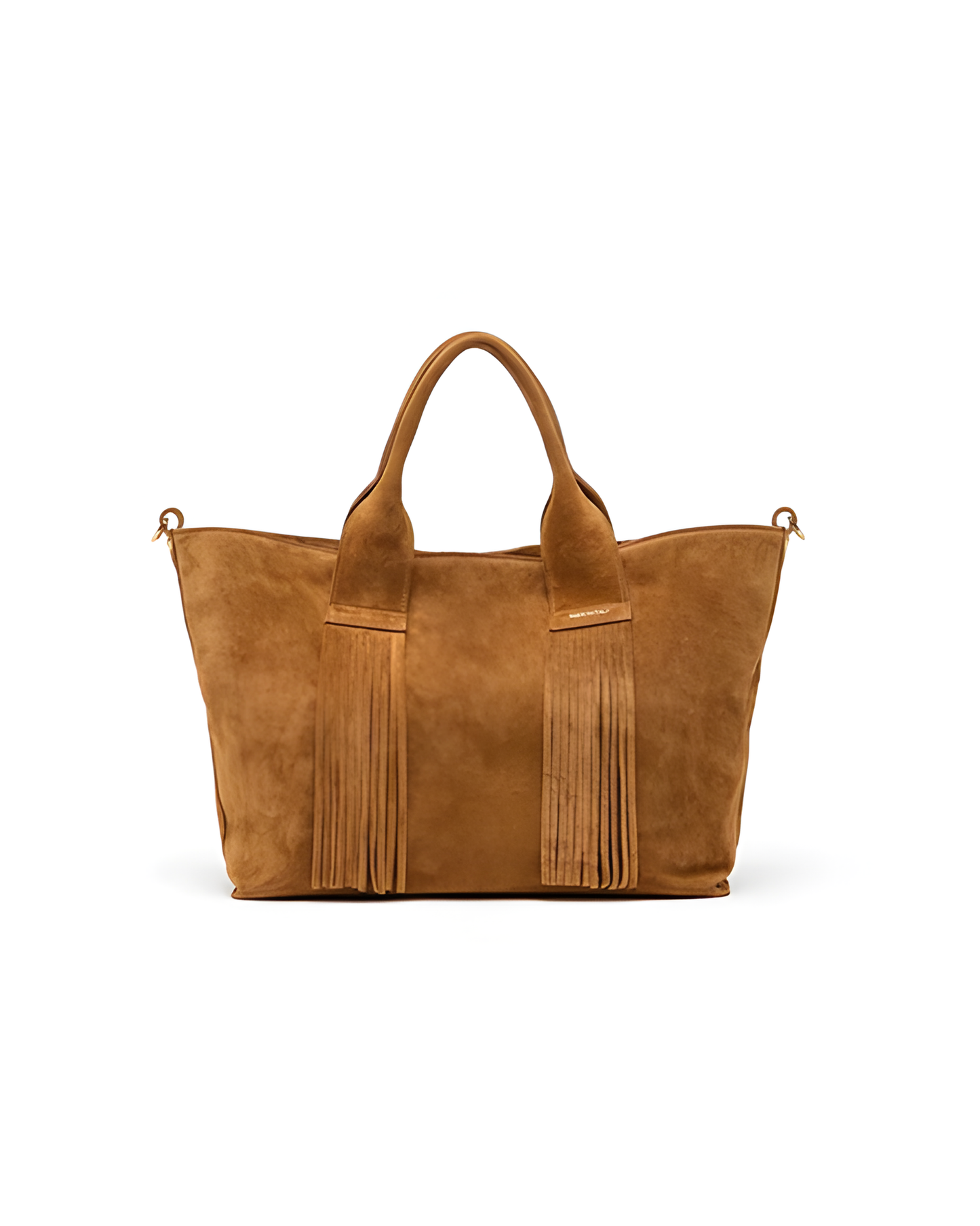 Tote Bag em Camurça Camel Bamburi - Sapatices