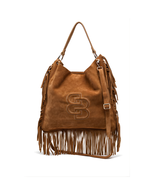 Mala de Ombro Camel Bamburi - Sapatices