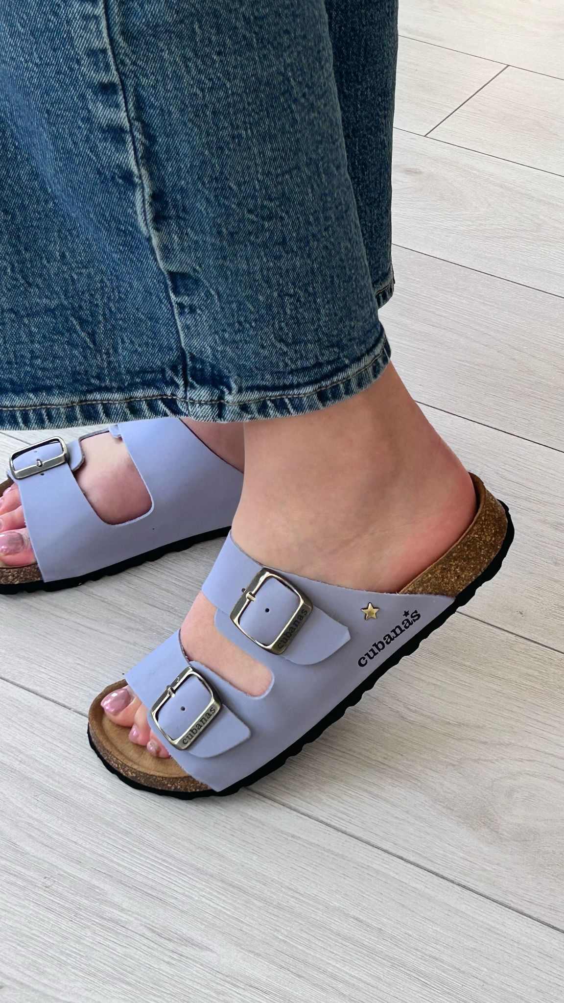 Sandália Cubanas Azul  – Conforto e Estilo Casual - Sapatices