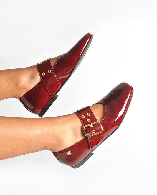 Sapatilha Bordeaux Ruika