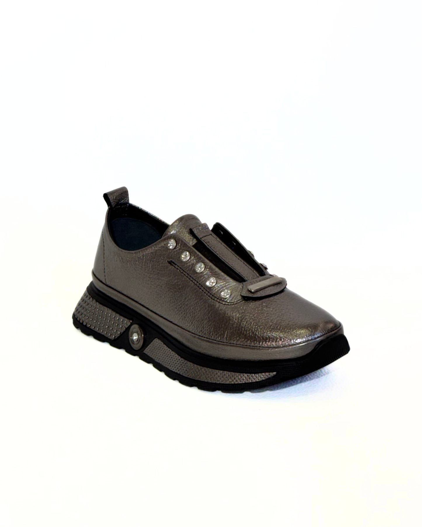 Sapatilha Plataforma Metálica