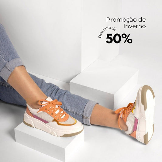Sapatilha MLV - Benedita 01 - Laranja