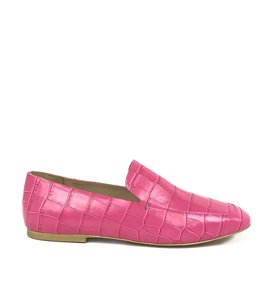 Mocassim em pele Rosa