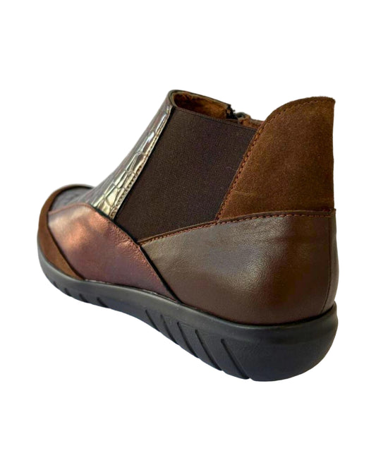 Sapatilha Walk&Go Castanho