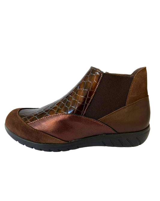 Sapatilha Walk&Go Castanho
