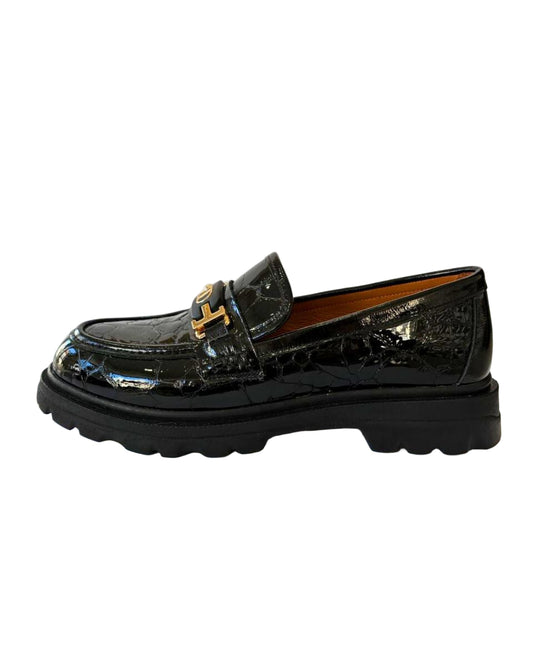 Mocassim em pele Croco - Charca