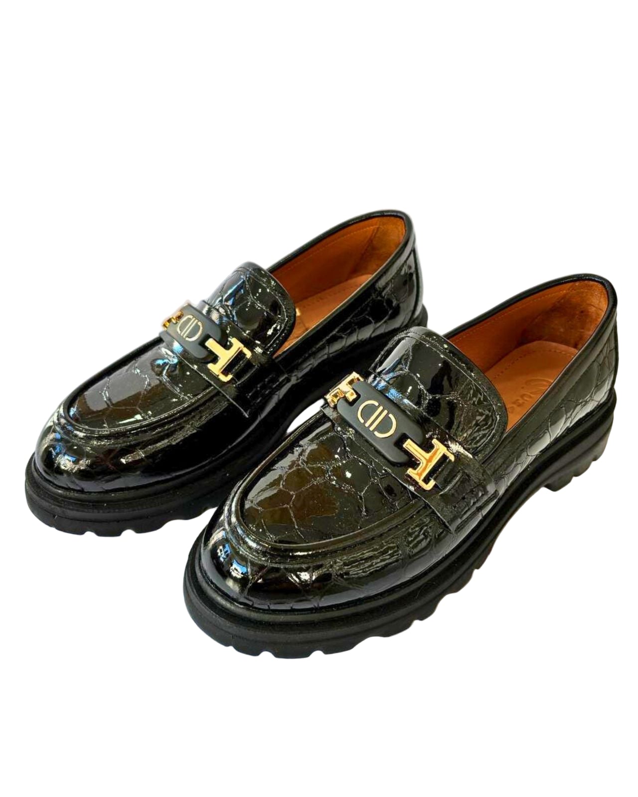 Mocassim em pele Croco - Charca