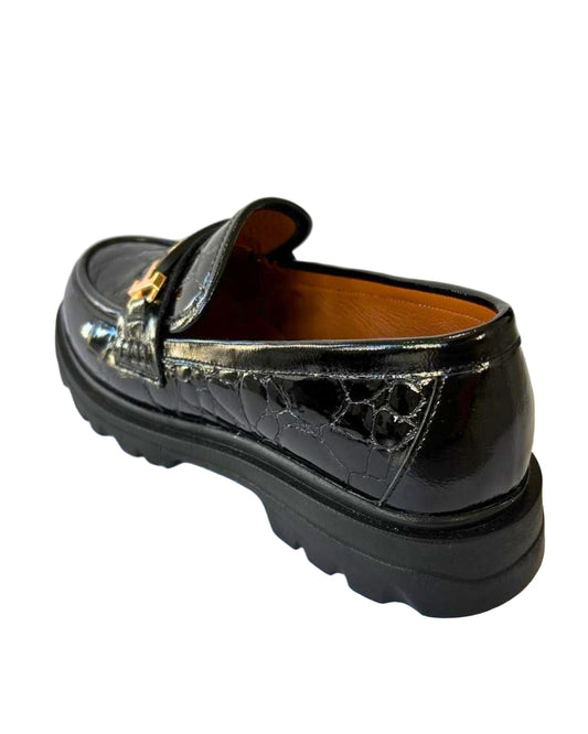 Mocassim em pele Croco - Charca