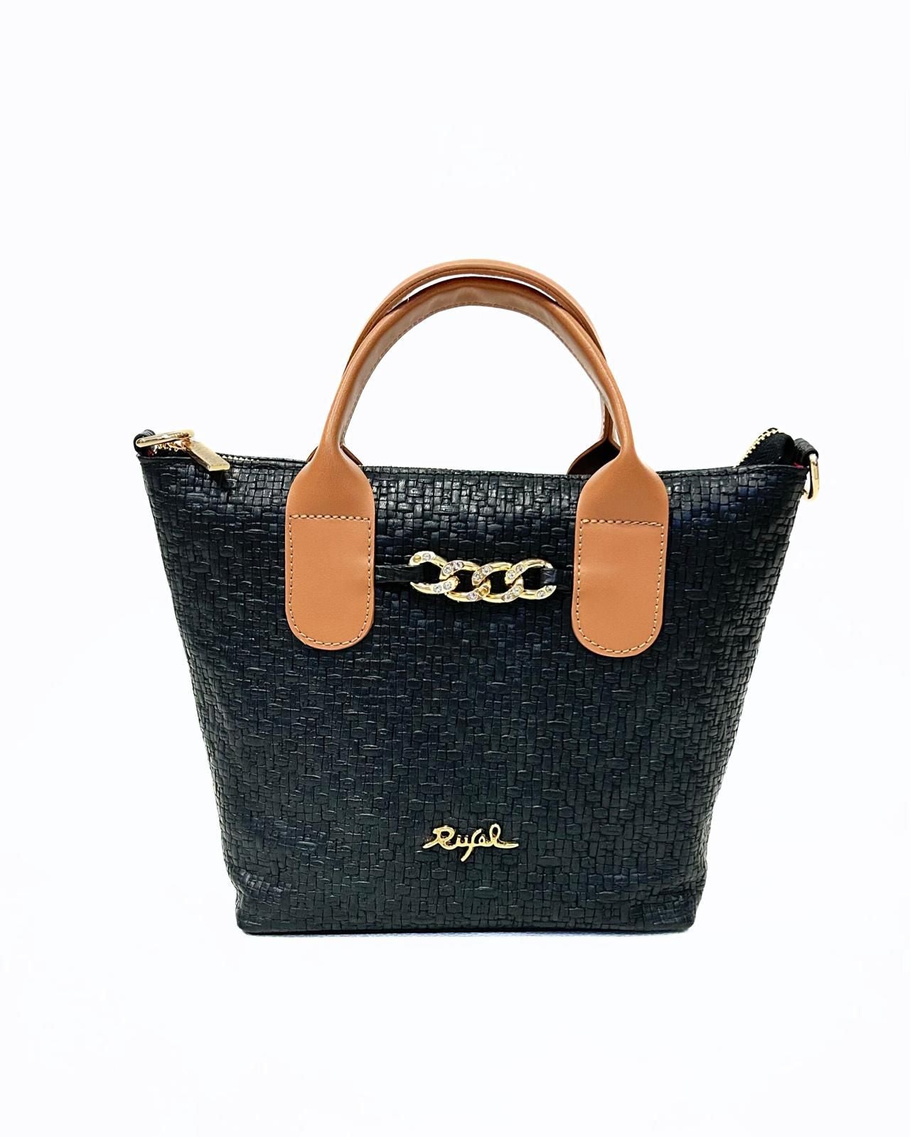 Mala Preta & Camel de Mão e Tiracolo - Rufel