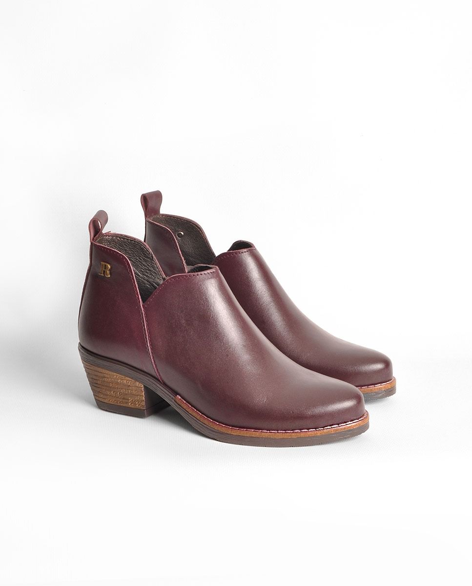 Botim pele Ruika Bordeaux