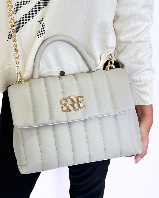 Mala Rufel Bege Acolchoada