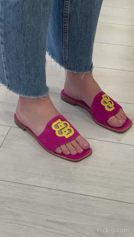 Chinelo Bamburi Rosa Fushia