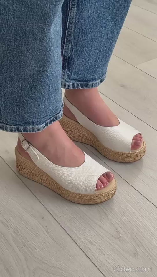 Sandália Cunha Média Clip Shoes – Branco