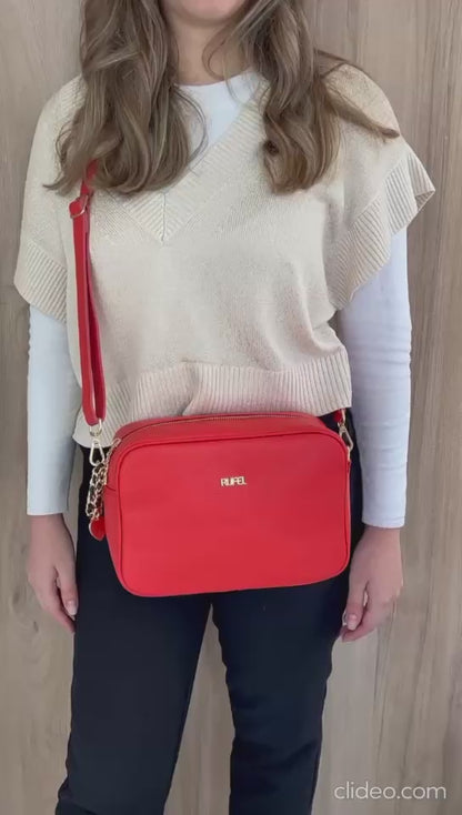 Rufel Shoulder Bag - Coral